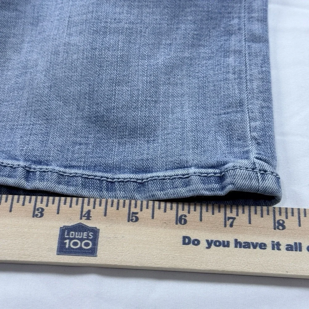 BKE Carter Boot Jeans Mens 30x30 Light Wash‎ Stretch Denim Bootcut Distressed